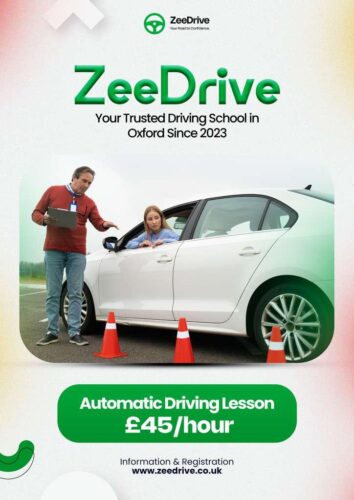 automatic driving lessons oxford